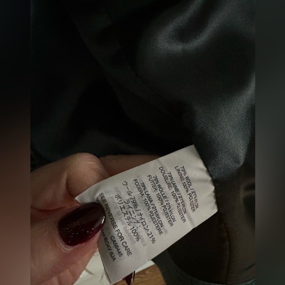 J Crew Stadium Cloth Wool Coat - Picture 6 of 8